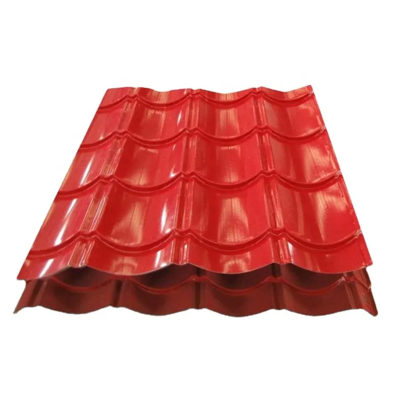 Hengze स्टील की कीमतें जस्ता छत शीट आकार नालीदार एल्यूमीनियम RAL रंग स्टील प्लेट