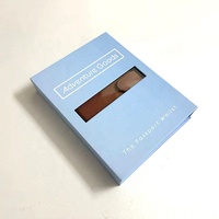 LOW quantité minimale de commande Boîte-cadeau personnalisée en papier rigide à fermeture magnétique avec fenêtre Emballage de luxe pour portefeuille