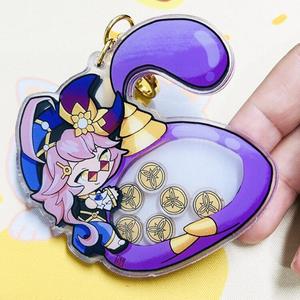 Llavero de Acrílico Transparente de Tres Capas con Dibujos Animados, Personalizado, de Alta Calidad - Product Image 6