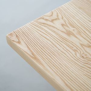 Table basse carrée en bois massif de frêne blanc, style Wabi-Sabi, pour salon, usage domestique, idéale pour les petits espaces - Product Image 3