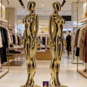 Mannequin de présentation de vêtements, emballage sécurisé, résistant aux fissures, vitrine de vêtements, essentiel pour les boutiques de mode - Product Image 1