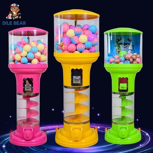 Distributeur de bonbons hélicoïdal orbital à <span class=keywords><strong>globe</strong></span> transparent pour clubs d'enfants, centres de jeunesse et salles communautaires - Product Image 5
