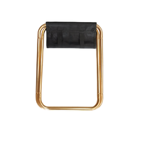 Tabouret pliant extérieur en alliage d'aluminium chaise de pêche Portable voyage chaise de plage Train tabouret pliant