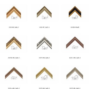 Sản Xuất Hàng Loạt Cổ Điển Chạm Khắc Nghệ Thuật Bằng Gỗ Khung Hình Đúc Để Bán - Product Image 5