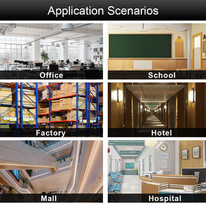 Système de sonorisation d'alarme incendie Tanda TX3356 7 pouces 3W, haut-parleur de plafond, CE, évacuation d'urgence, bouton connecté par câble, contrôlé - Product Image 5