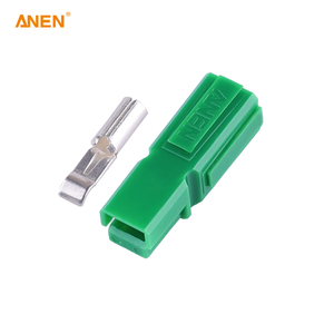 Connettore a polo singolo 30A/45A con morsettiera, supporta il cavo OEM/ODM, può essere combinato <span class=keywords><strong>2</strong></span>/4/6pin Plug per Blockchain Power - Product Image 1