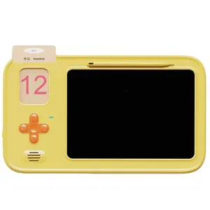 Tableau d'écriture de cartes flash pour garçon et fille de 2 à 7 ans, jouet éducatif pour enfant, tablette d'écriture Lcd à 224 mots à vue