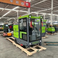 Machine de nettoyage industrielle multifonctionnelle pour sols humides et secs, balayeuse, laveuse et sécheuse