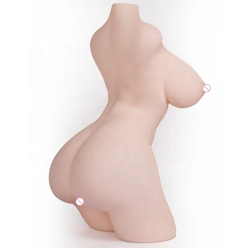 Hot 13.5 kg sex doll realistic half body big boobs and ass real-silicone-sex-dolls-for-men torso male torso sex toy