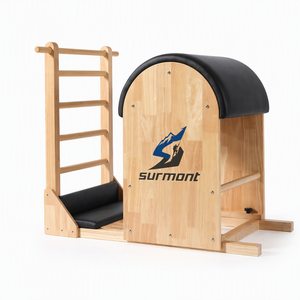 Barril <span class=keywords><strong>de</strong></span> Pilates <span class=keywords><strong>de</strong></span> Madera Ajustable <span class=keywords><strong>de</strong></span> Alta Calidad, Marca VOG, Modelo V-PL008, para Estudio <span class=keywords><strong>de</strong></span> Yoga - Product Image 3