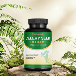 Cápsulas de Extracto Natural de <span class=keywords><strong>Semilla</strong></span> de Apio, Apoyo Saludable al Metabolismo del Ácido Úrico y a la Función Vascular, 100 Unidades - Product Image 2