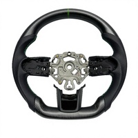 Volant de voiture en cuir fibre de carbone mat pour BMW Mini Cooper JCW R56 R57 R58 R59 R60 R61 F54 F55 F56 F57 F58 F60