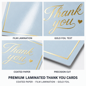 Ensemble de cartes personnalisées stratifiées de remerciement <span class=keywords><strong>et</strong></span> après-vente avec impression numérique sur papier couché, faible MOQ, cartes d'insertion pour boutique <span class=keywords><strong>en</strong></span> <span class=keywords><strong>ligne</strong></span> - Product Image 3