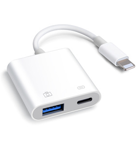 Adaptador OTG 2 en 1 Compatible con iPhones y Cable USB 3.0, Admite Carga PD para Teléfonos Móviles - Product Image 6
