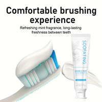Dentifrice Chimique AngelMaster Saveur Double Menthe 120g Blanchiment Glacé Haleine Fraîche Émail Dentaire Vente en Gros Fabricant