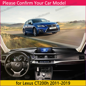 Tapis de tableau de bord de voiture pour <span class=keywords><strong>Lexus</strong></span> CT200h 2011-2019 <span class=keywords><strong>CT</strong></span> 200 <span class=keywords><strong>200h</strong></span> <span class=keywords><strong>F</strong></span> Sport tapis de couverture pare-soleil antidérapant tapis de protection - Product Image 5