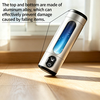 Bouteille d'eau hydrogénée portable rechargeable par USB, technologie SPE PEM, générateur d'eau riche en H2 à haute concentration, 250 ml, pour l'extérieur
