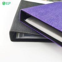 Benutzer definierte 4x6 Slip-In-Fotoalbum mit hoher Kapazität 4 Ring binder mit Taschen Kpop Style PU Cover Hochzeits fotobuch