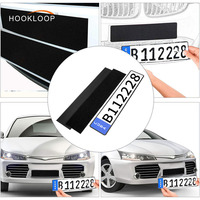 Vente en gros de cadres de plaque d'immatriculation invisibles, bandes adhésives auto-agrippantes, supports de plaque d'immatriculation pour voitures et motos, décoration