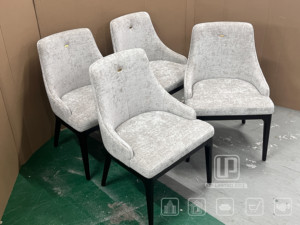 Promotion Nouveaux Produits Updecors : Chaise de Salle à Manger Nordique Simple pour 1 Personne, Chaise Longue d'Hôtel - Product Image 2