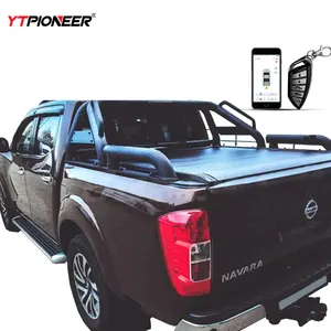 Ytpioneer Offroad 4x4 Pickup Truck giường lót tốt nhất cứng cuộn lên tonneau bìa cho Nissan Navara D40