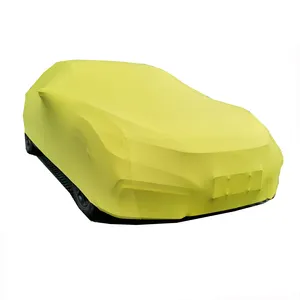 Housse de voiture intérieure de luxe en polaire respirante Super douce et extensible pour Jaguar type E