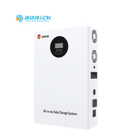 SRNE EOT02S 2kWh LiFePO4 Inverter & Baterai Lithium All-in-One dengan Pengontrol MPPT dan Gelombang Sinus Murni untuk Penyimpanan Energi Surya Rumah Tangga