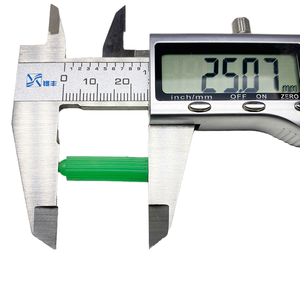 厂家直销6毫米绿色橡胶塞M6M8直通膨胀管新型塑料散装PE温州浙江普通钉型 - Product Image 5