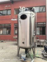 Cuve de Fermentation en Acier Inoxydable pour Vinaigre, Fermenteur d'Acide Acétique, Bioréacteur pour la Production Industrielle de Vinaigre de Fruits