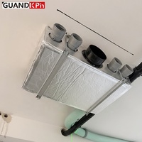 Boîtier de distribution d'air en métal sur mesure de qualité supérieure, directement de l'usine, pour système de ventilation CVC
