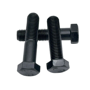 <span class=keywords><strong>CL</strong></span>-factory Tornillos hexagonales de acero negro M12 M13 DIN933 Sujetadores con 18X80 <span class=keywords><strong>MM</strong></span> 8,8 Tuercas de cabeza hexagonal - Product Image 4