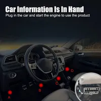 Escáner de Diagnóstico OBD2 Karadar V519, Herramienta de Diagnóstico Automotriz para Revisar Códigos de Motor, Reiniciar la Listas de Verificación I/M y Realizar Escaneos de Diagnóstico