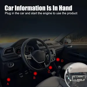 Outil de diagnostic OBD2 Karadar V519, scanner automobile pour la lecture des codes de panne du moteur, réinitialisation de la conformité I/M et diagnostic. - Product Image 5
