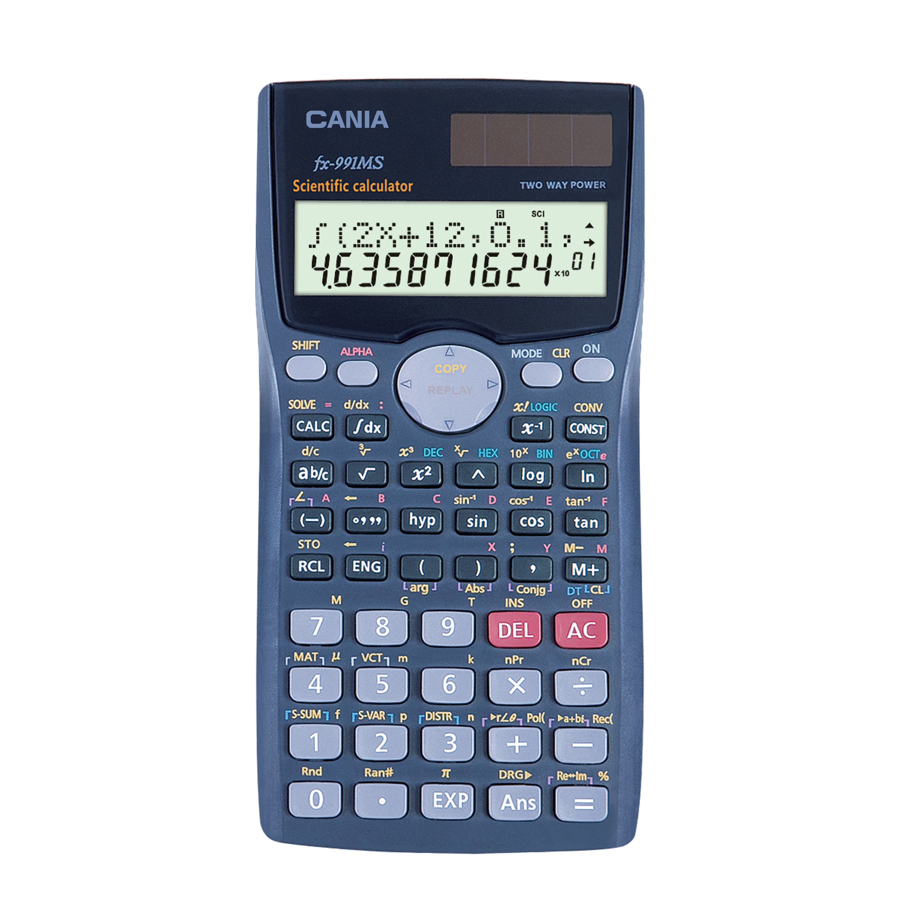 Электронный цифровой многофункциональный 401 функциональный студенческий научный калькулятор 991MS