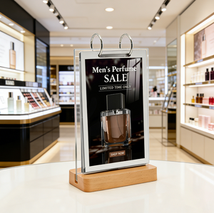 Pratico Espositore da Banco Regolabile in Acrilico, Vetrina Trasparente per Negozio, Promozione e Fornitura al Dettaglio - Product Image 3