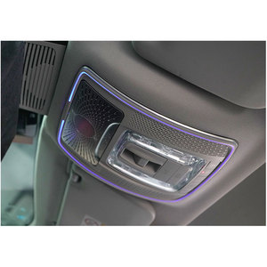 Couverture de garniture de panneau de haut-parleur audio de toit avant de voiture pour mercedes benz éclairage ambiant voiture GLE GLS GLB <span class=keywords><strong>CLA</strong></span> - Product Image 1