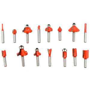 Kzd Woodworking <b>Milling</b> <b>Cutter</b> Set 12Pc 15Pc With 1 4 Shank Carbide Tips For Engraving Machine - Product Image 5