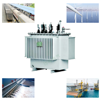 Transformateurs de distribution de puissance immergés dans l'huile monophasés et triphasés 630 kVA, 1600 kVA, 2500 kVA