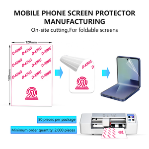 Lámina Protectora Universal de Hidrogel Suave para Máquina de Corte, Protector de Pantalla Plegable para la Serie <span class=keywords><strong>Samsung</strong></span> <span class=keywords><strong>Galaxy</strong></span> Z <span class=keywords><strong>Flip</strong></span> - Product Image 1