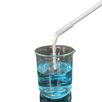 Barre d'agitation magnétique en PTFE, tige de recyclage en téflon, dispositif de recyclage, tige d'aspiration en PTFE, barre magnétique résistante à la corrosion