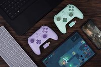 Control Inalámbrico 8Bitdo Ultimate C 2.4g con Giroscopio de Seis Ejes y Motor de Vibración para Windows PC, Steam Deck, Raspberry Pi - Morado Lila