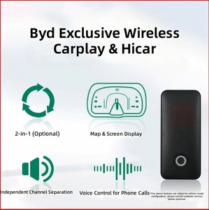 อะแดปเตอร์ CarPlay ไร้สาย BYD สำหรับ Atto3, Ttto2, Leopard 5, Yangwang U8, Dolphin, Seagull, HanEV, TangEV, Seal, Seal U, กล่องเชื่อมต่อไร้สาย - Product Image 1