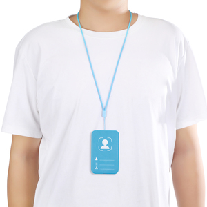 Siêu mỏng ID Thẻ <span class=keywords><strong>GPS</strong></span> <span class=keywords><strong>Tracker</strong></span> 4 gam hỗ trợ SOS hoảng loạn nút gọi điện thoại và lâu dài Pin cho sinh viên/người già/nhân viên - Product Image 2