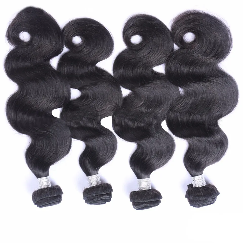 30 Inch Body Wave Bundles With Closure Remy Human Hair Bundles with Closure Indian Human Hair Bundles Hair Extensions