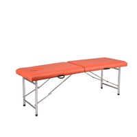 Table de massage portable pliable, réglable en hauteur, avec sac de transport, pour clinique, salon de beauté, spa, acupuncture, reiki