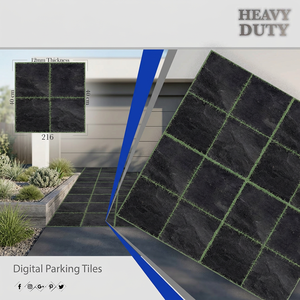 Carreaux de sol en porcelaine Vistaar Heavy Duty 400x400mm pour parking, finition mate antidérapante, pour extérieur - Product Image 6