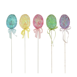 Mới Phục Sinh Trứng Cắt Hoa Nhân Tạo Chi Nhánh Đầy Màu Sắc Sơn Bọt Chim Trứng Trang Trí Tự Làm Thủ Công Nhà Mùa Xuân Nguồn Cung Cấp - Product Image 1