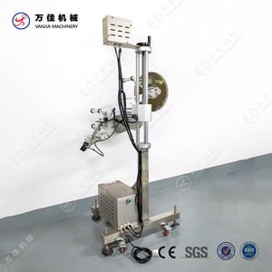 Seimi automático etiqueta plana superfície garrafa Labeler aplicador plástico rotulagem máquina - Product Image 5