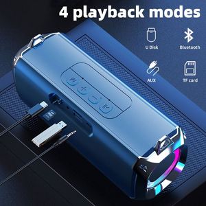 Loa Siêu Trầm Ngoài Trời Không Dây Loa Răng Xanh Loa Mini Âm Nhạc Stereo Ngoài Trời Bãi Biển Rảnh Tay - Product Image 2