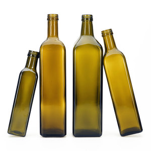 Bottiglia per Olio d'Oliva VISTA 250ml 50 Cl 75 Cl 1 Litro Verde Antico Vuota per Cucina Aceto Olio da Cucina Bottiglia Marasca con Tappo a Vite - Product Image 2
